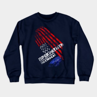 Soviet Propaganda Poster Crewneck Sweatshirt